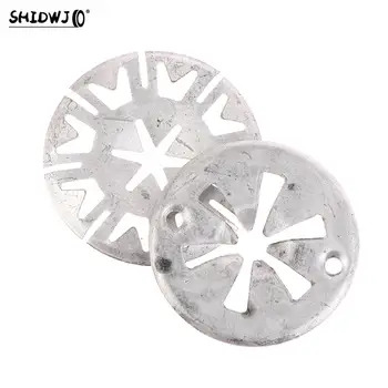 10Pcs/set Metal Fixing Clip Heat Shield Hood Bonnet Under Engine Insulation Cover Auto Fasteners Gasket Buckles