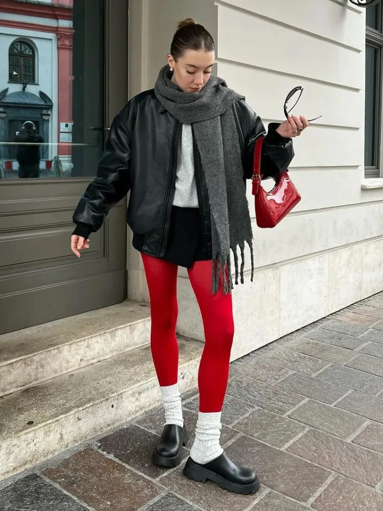 Chinesische rote Strumpfhosen weibliche Neujahrs strumpfhosen Frauen Strümpfe schlanke Dessous Anti-Haken Seide Samt Festival Hochzeit Braut Leggings – Detail 3