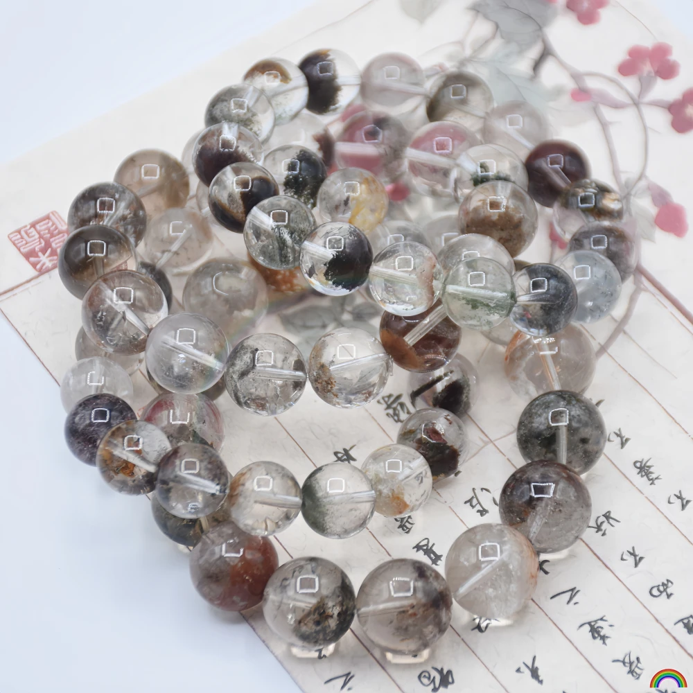 Natural Four Seasons Ghost Crystal Bracelet Cornucopia Colorful Dreamy Spring, Summer, Autumn, and Winter Crystal Bracelet Rwbuy