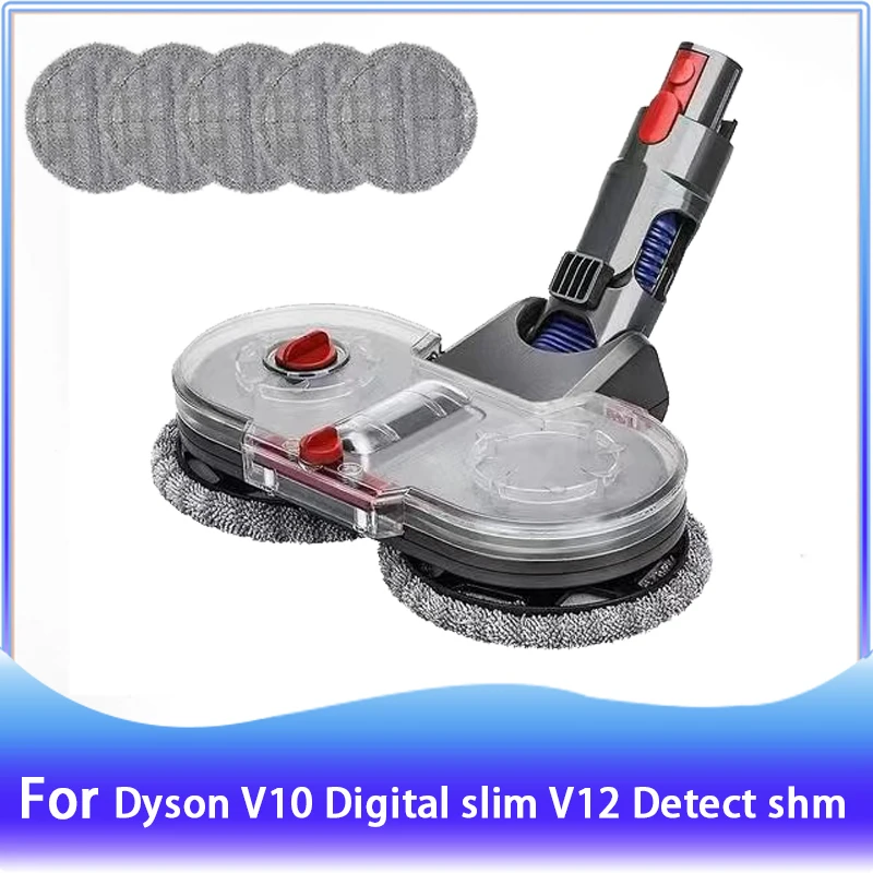 

Electric Mop Attachment for Dyson V7 V8 V10 V11 V12 V15 Vacuum Cleaner Including Detachable Water Tank and Mop Pads