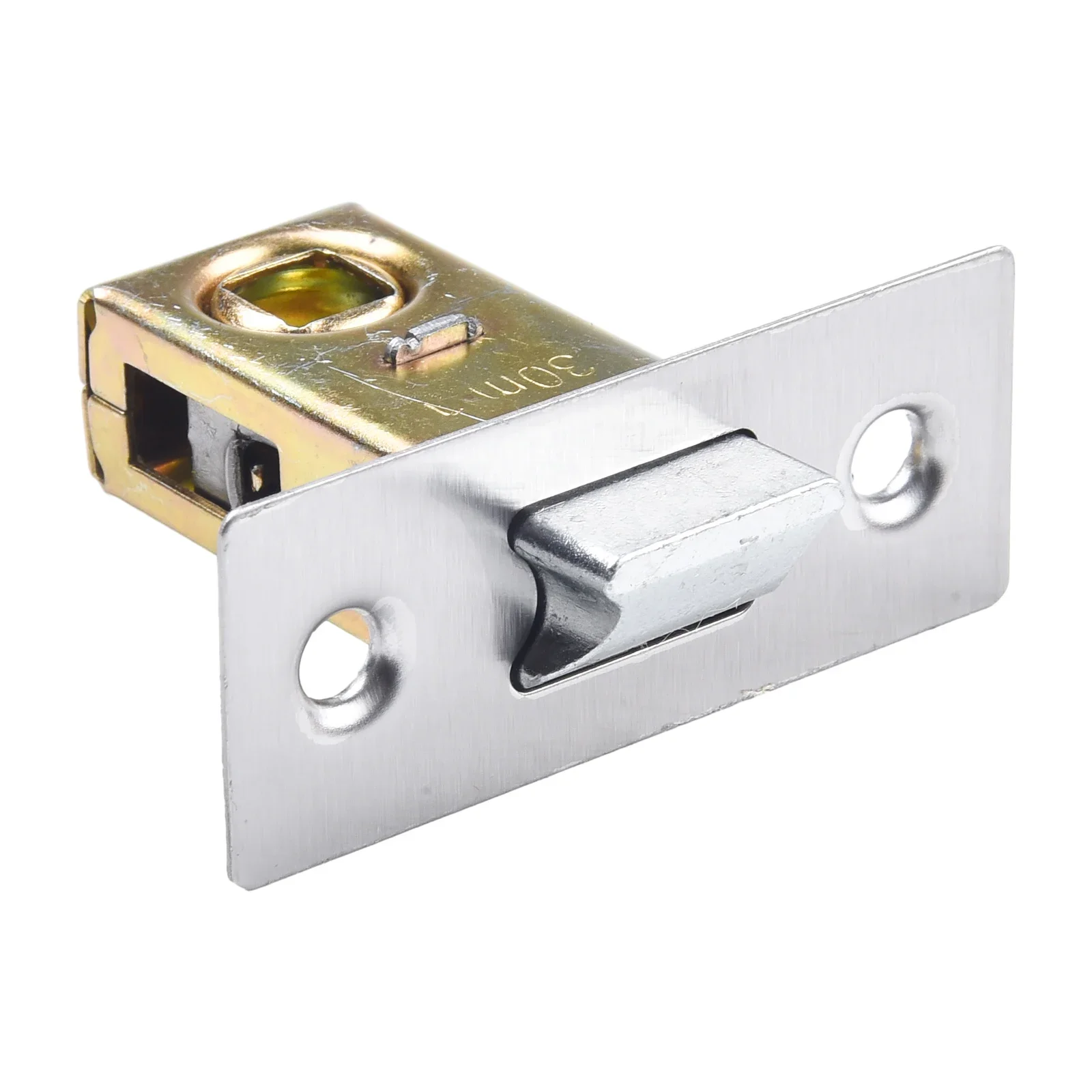 Tubular Latch 30/35/40/45mm Zinc Alloy Flat Mortice Door Tubular Latch Internal Bolt Facility Hardware Locks