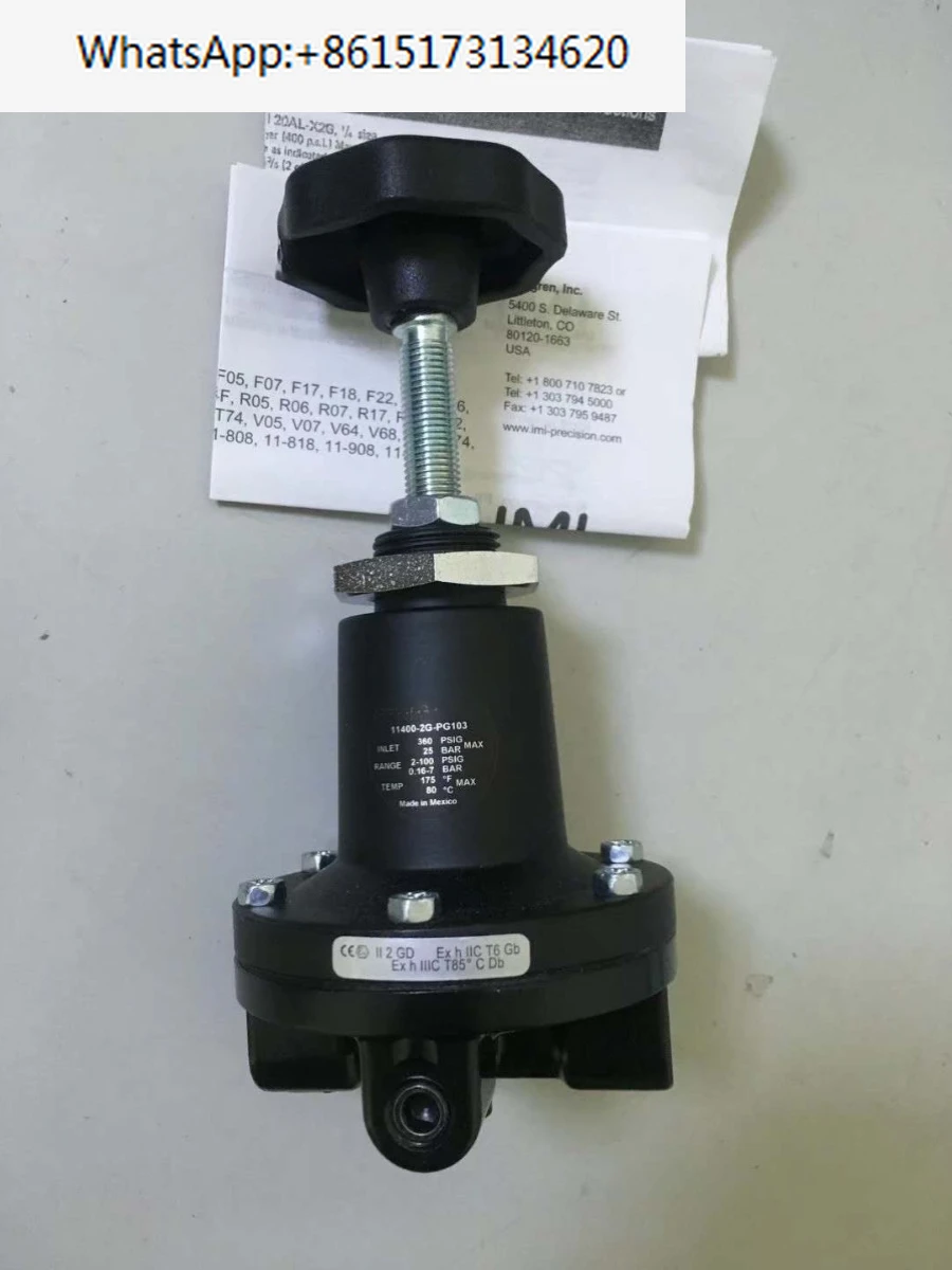 20AG-X4G-PH100   IMI NORGREN 11400-2G/PE103  Pressure regulating valve