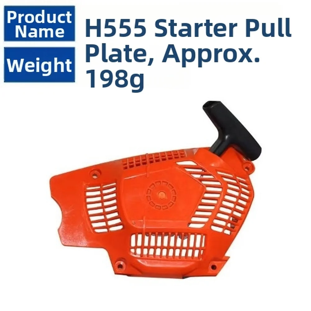 1pc Chainsaw Starter Assembly Pull Plate Replacement For H555 556 Chainsaw Garden Machinery Garden Power Tool Accessories