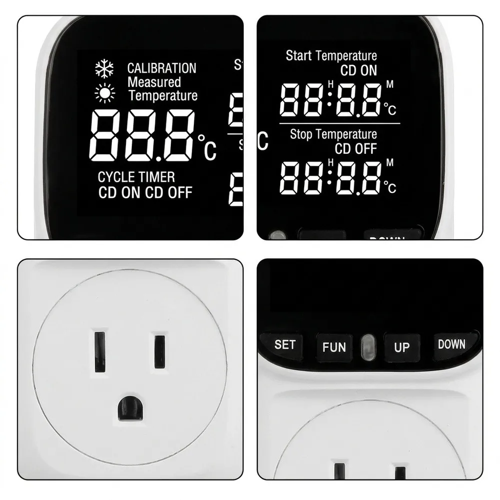 For Low-light Conditions As Picture Digital Temperature Controller Temperature Controller Wide Range -40C To 120C