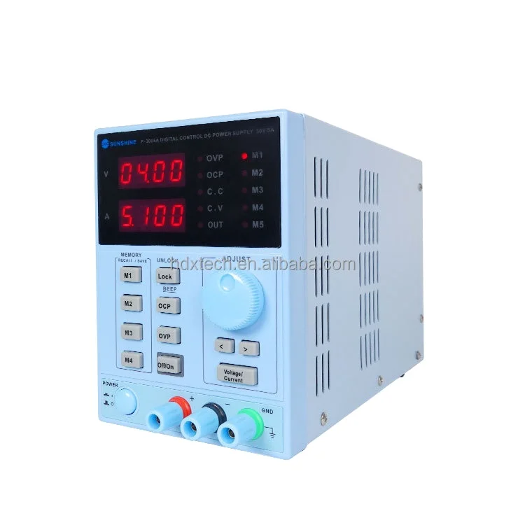 Sunshine P-3005A NC Programmable DC Power Supply for Mobile Repair