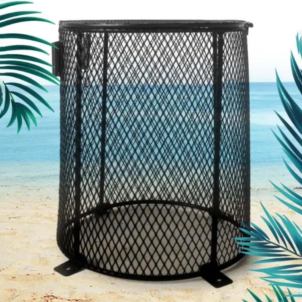 

Metal Mesh Heater Guard Round and Square Shape Iron Mesh Cover Heating Bulb Lamp Enclosure Cylinder and Square 4 Screws