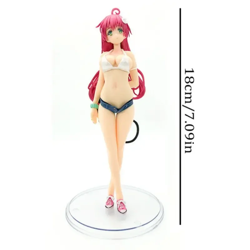 7.09in Outburst Princess Figure, Lala Doll, Anime Girl Model, PC Case Decor, Collectible Figurine, Anime Merchandise, Secondary Dimension Beauty, Collectible PVC Figure