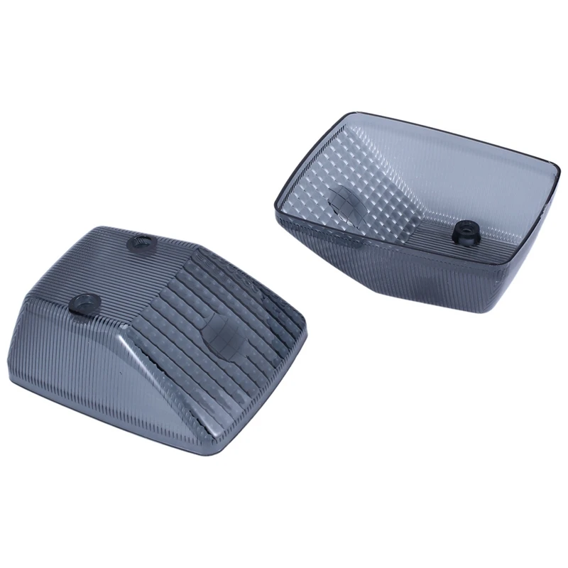 2Pcs Front Wing Turn Signal Smoked Lens Cover A4638260057 For Mercedes Benz W463 G-Class 1986-2018 Corner Light Shell