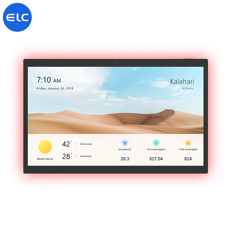 15.6 Inch 4+32GB Free POE Android 13 Tablet Smart Home Touch Screen NFC Optional Tablet Products for Household Meeting