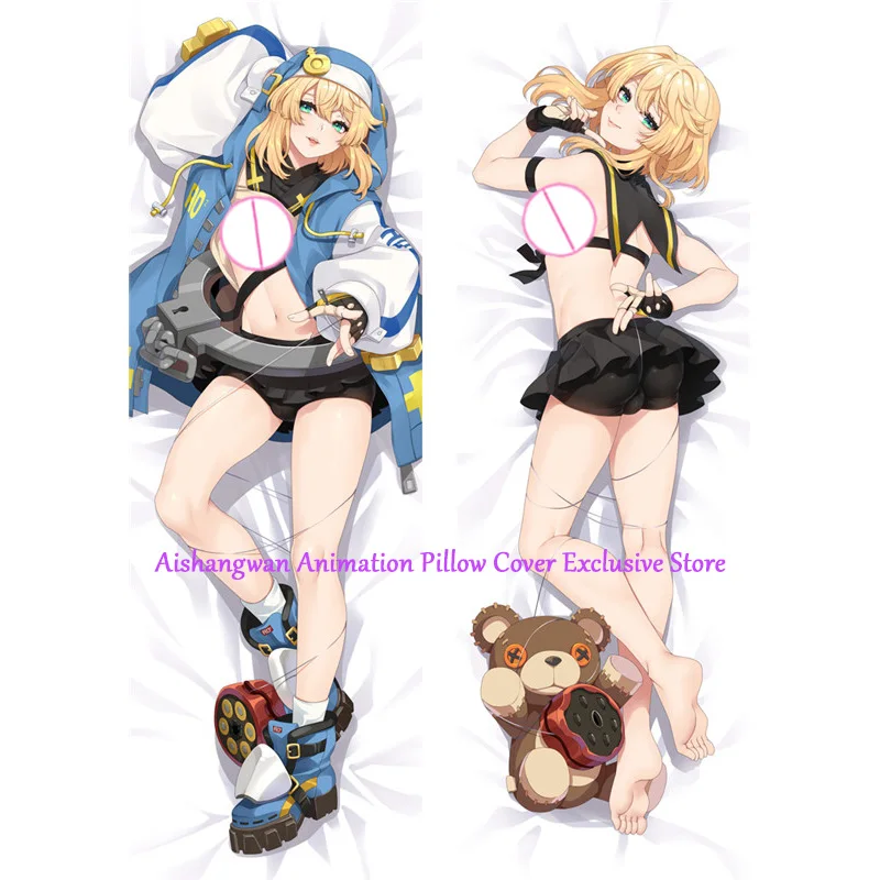 

Dakimakura Anime Pillow Cover Bridget Double Sided Print 2Way Cushion Bedding Festival Gifts Gifts