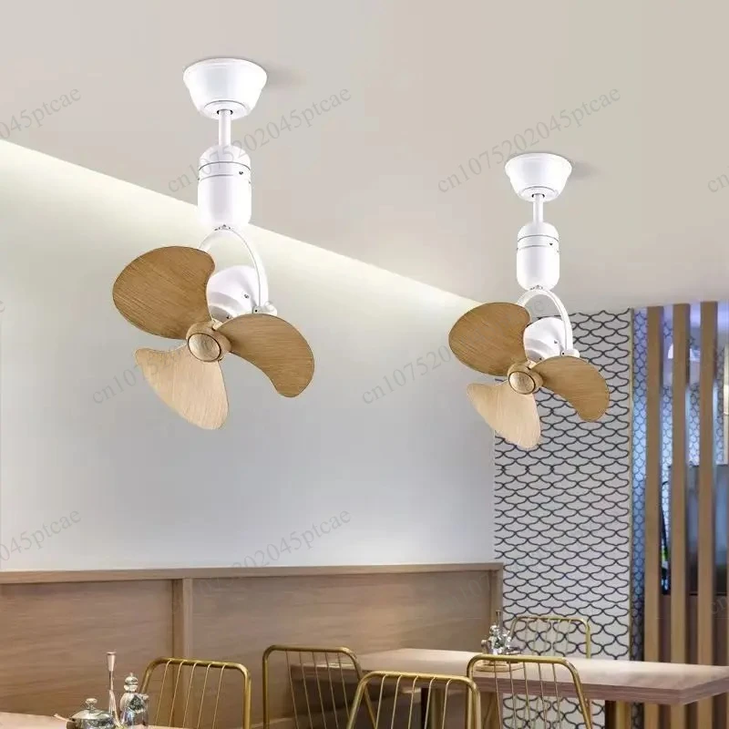 Mini Fan with Strong Airflow for Study Room 16 Inch Wall Mounted Oscillating Ceiling Fan for Kitchen