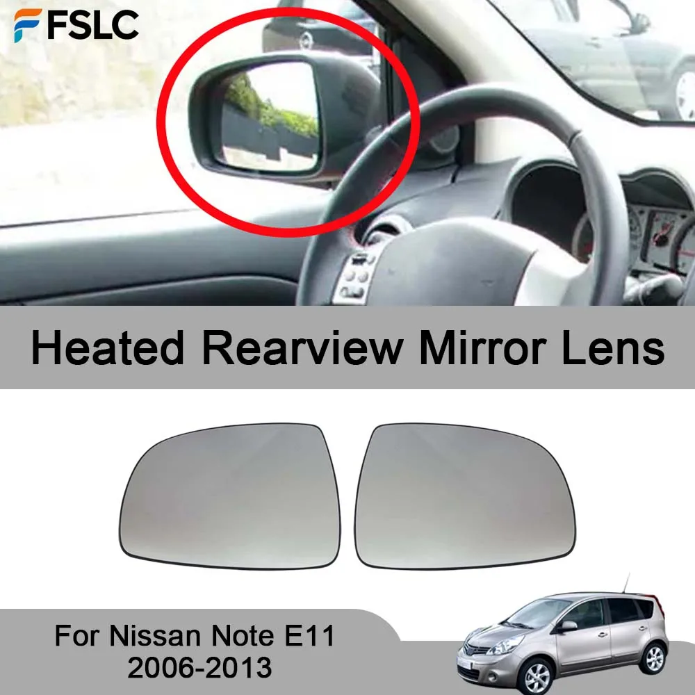 

Автомобильные аксессуары, зеркало заднего вида с подогревом для Nissan Note E11 2006-2013, автомобильные аксессуары заднего вида, обновление автомобиля