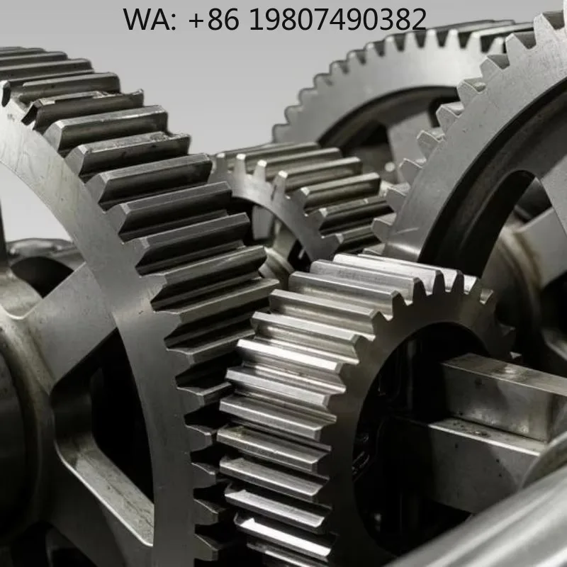 ISO9001 Certified Carbon Alloy Steel Mining Spur Gear, Low Noise High Efficiency Drive Gear, Custom Precision Heavy Industrial T