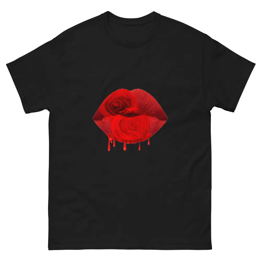 Femme Fatale Lipstick Adult T-Shirt Anime Graphic T-shirts For Men Clothing Women Tees Y2K Tops Unisex Summer Short Sleeve