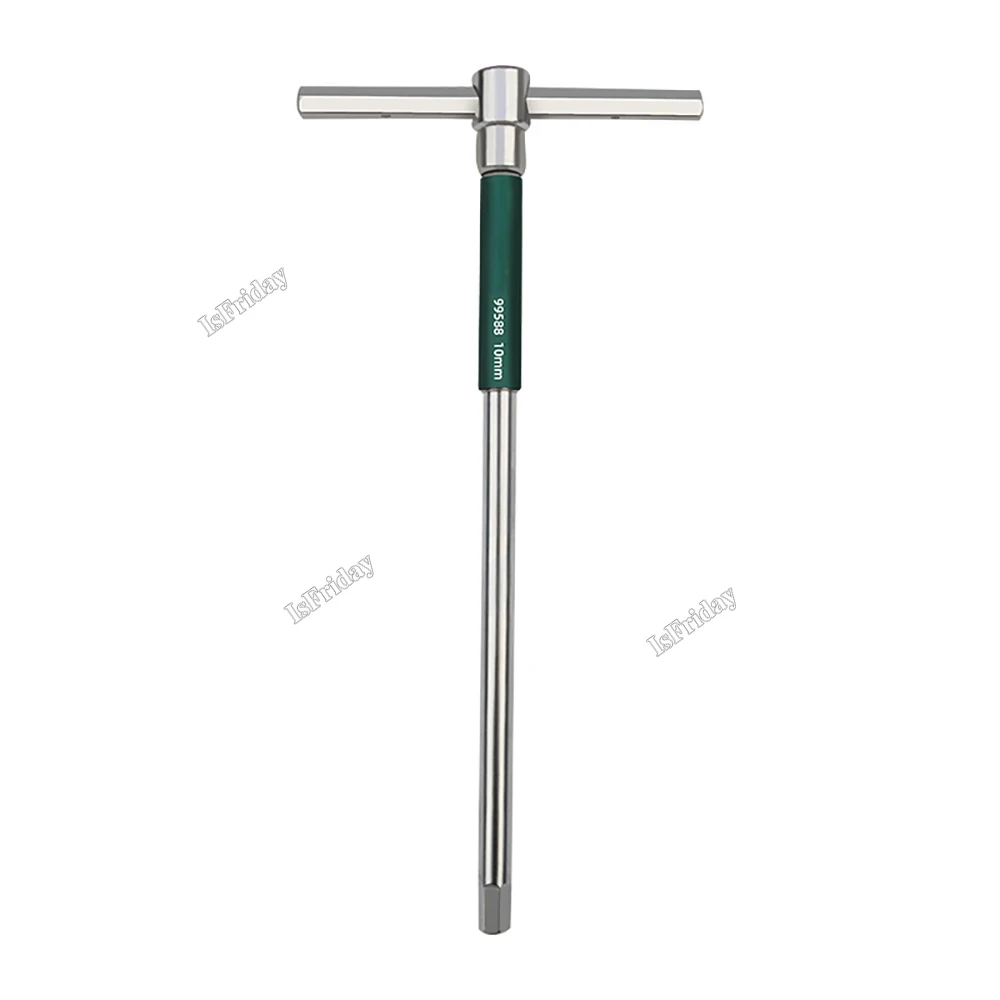 2.5/3/4/5/6mm Torx Screwdriver T Type Allen Hex Wrench Chrome Spanner T-shaped Hand Tool Extended T-Socket Wrench Universal