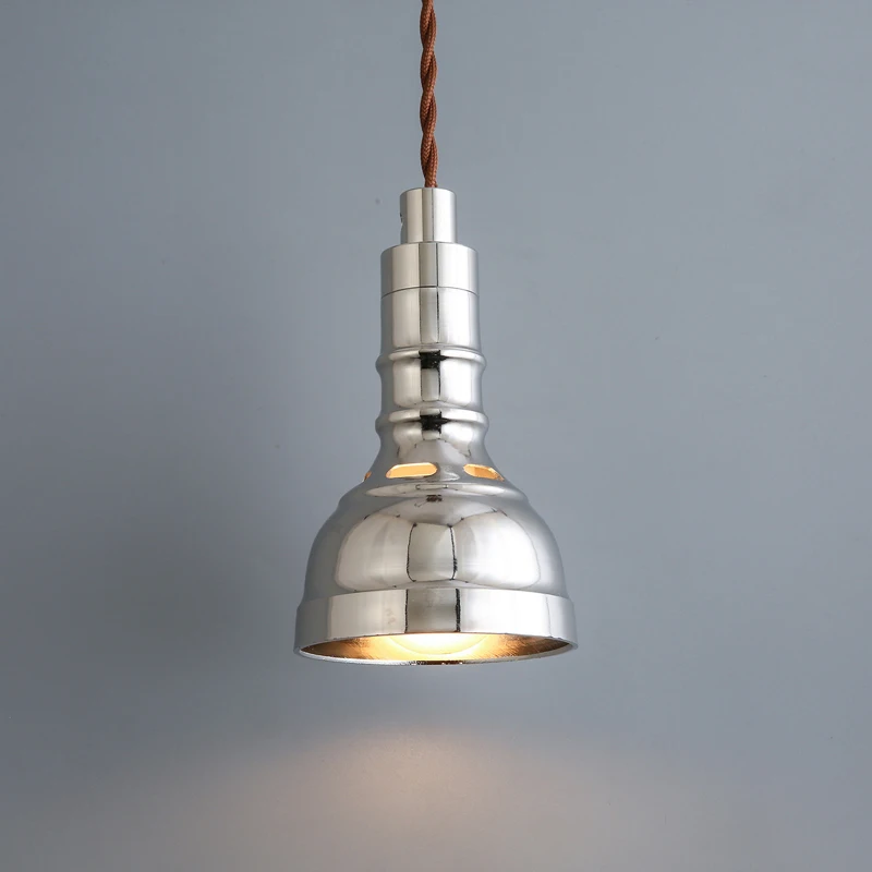 

American Chrome restaurant Dining rooom Chandelier light aisle coffee shop cafe bar Club Kitchen table pendant light Bedroom Lam