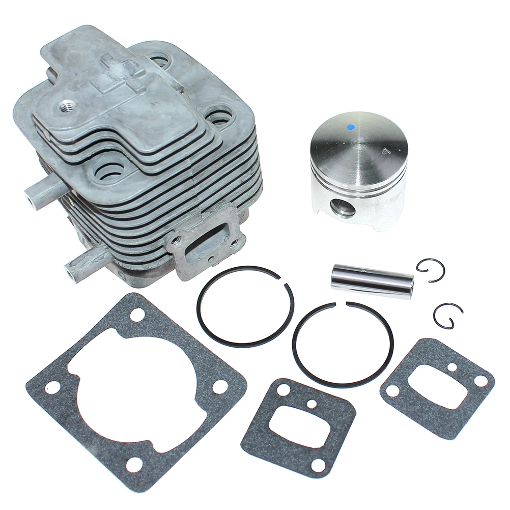 Cylinder Piston Kit For Husqvarna 142R 142RB 142RJ 152R 152RB 152RJ 143R 153R Jonsered GC2042 GC2052 BP2052 531007735,531007736