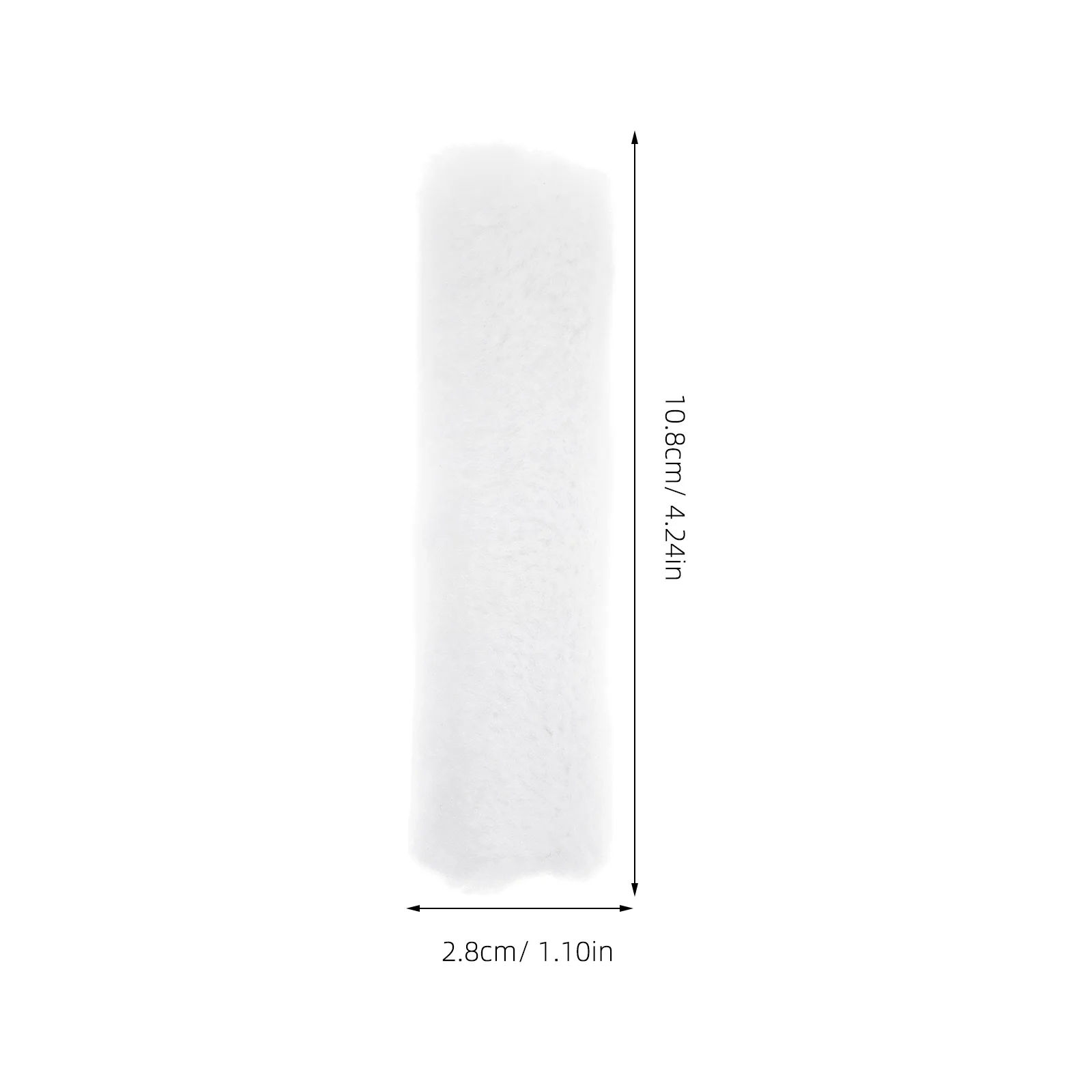Rodillo de pintura para pared, cepillo, manga de algodón, repuestos de rodillos pequeños para pintura de pared del hogar, suministros de bricolaje, 4 Uds.