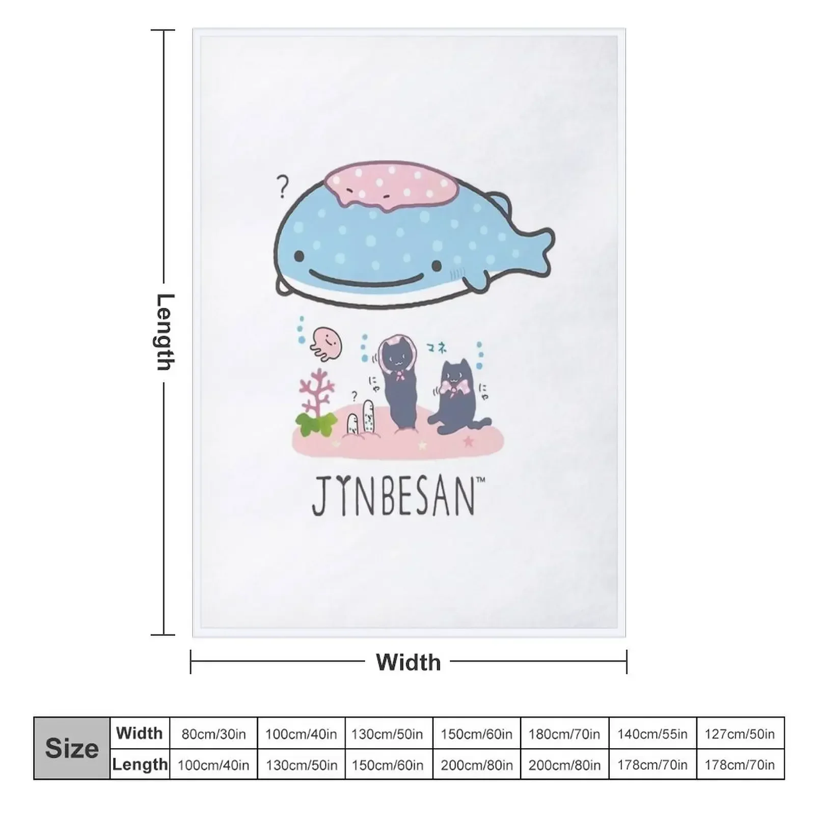 Jinbesan Group Pose Throw Blanket Luxury Thicken blankets and throws Blankets