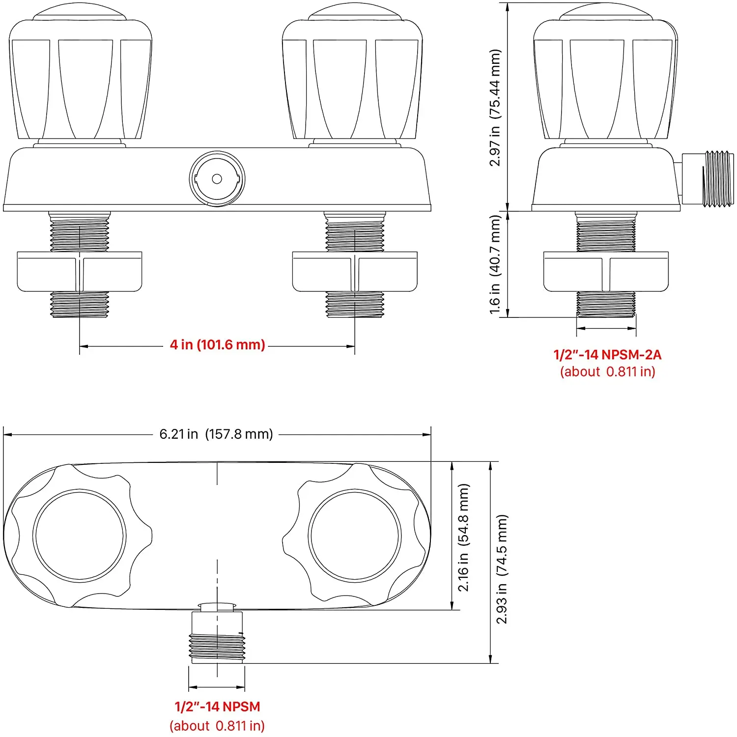 Plastic exposed and concealed cold and hot shower faucet, mixed water mixing valve, solar powered bathroom shower switch