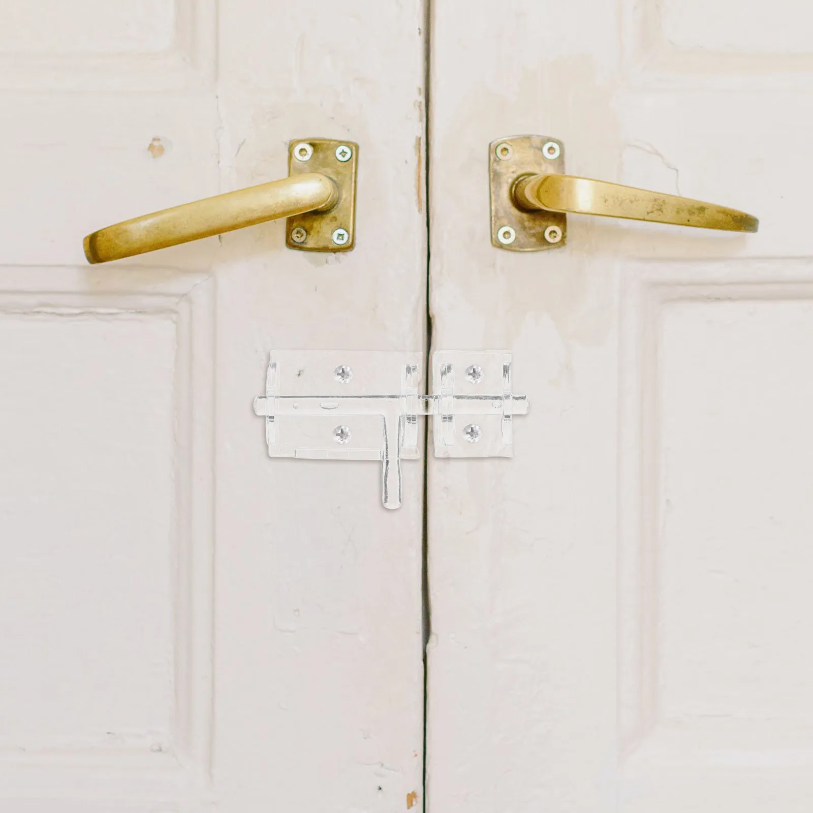 

Transparent Door Bolt Clear Hasp Buckle Acrylic Mini Latch Closet Cupboard Apartment Lock