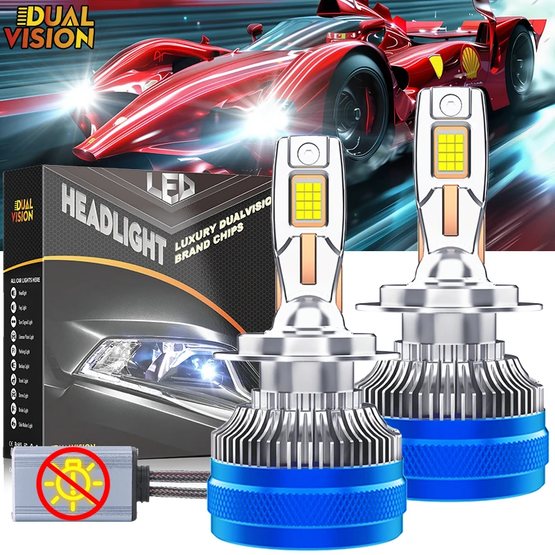 

H4 LED Headlights Canbus K5C H7 H1 H11 H8 H9 9005 HB3 9006 HB4 9012 HIR2 Two-sided 9084 CSP Super Car Lights 6000K 12V Fog Lamps