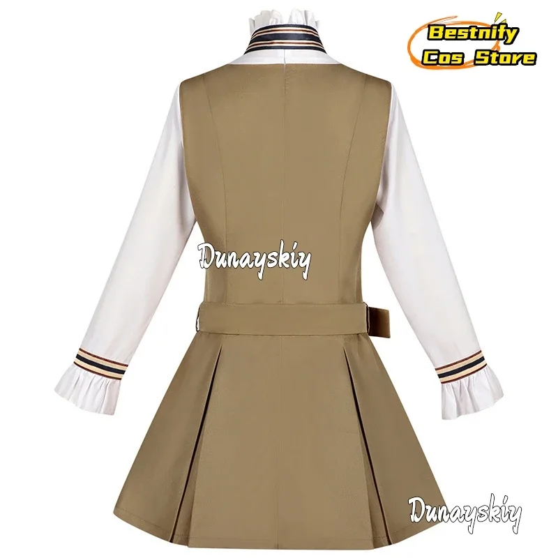 CosplayMegan cosplay 2.0 Costumes Yellow Lolita Clothes French Maid Dresses Halloween Party Disguise for Adult Women Role-play S