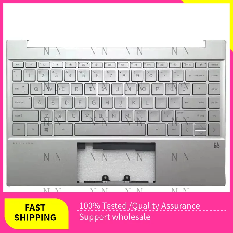 

YUZG новый для HP Pavilion 13-BB TPN-Q243 G7F упор для рук с подсветкой клавиатуры серебристый