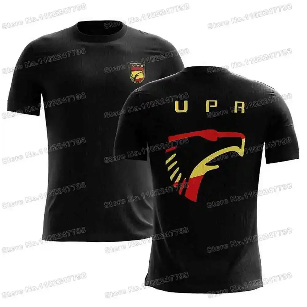 2024 Spanish UPR T Shirt Men Outdoor Shirts Clothing Training Tops Downhill MTB Jersey Running Sportswear