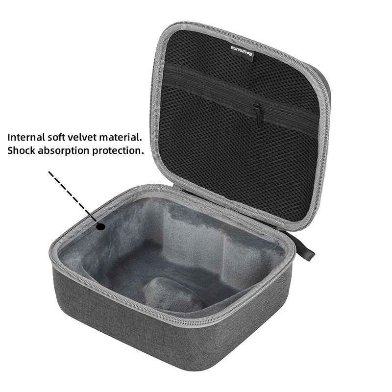 حافظة محمولة لنظارات DJI N3/حقيبة تخزين الكابلات صندوق حماية نظارات قشرة صلبة لملحقات طائرة DJI Avata 2 / NEO بدون طيار #3