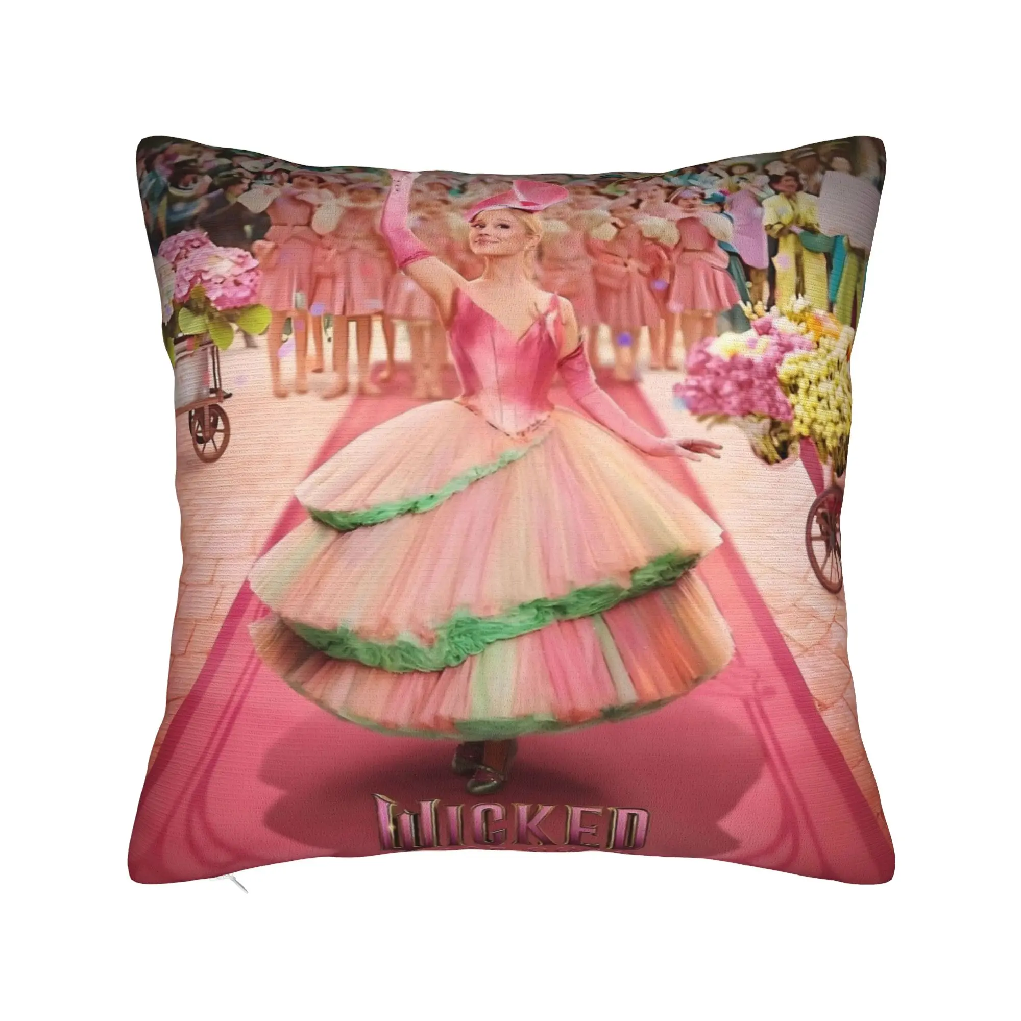 Wicked For Good Movie Pillowcases  Cute Funny Pillow Case For Wedding Party Home Decor Comfy Pillow Cover