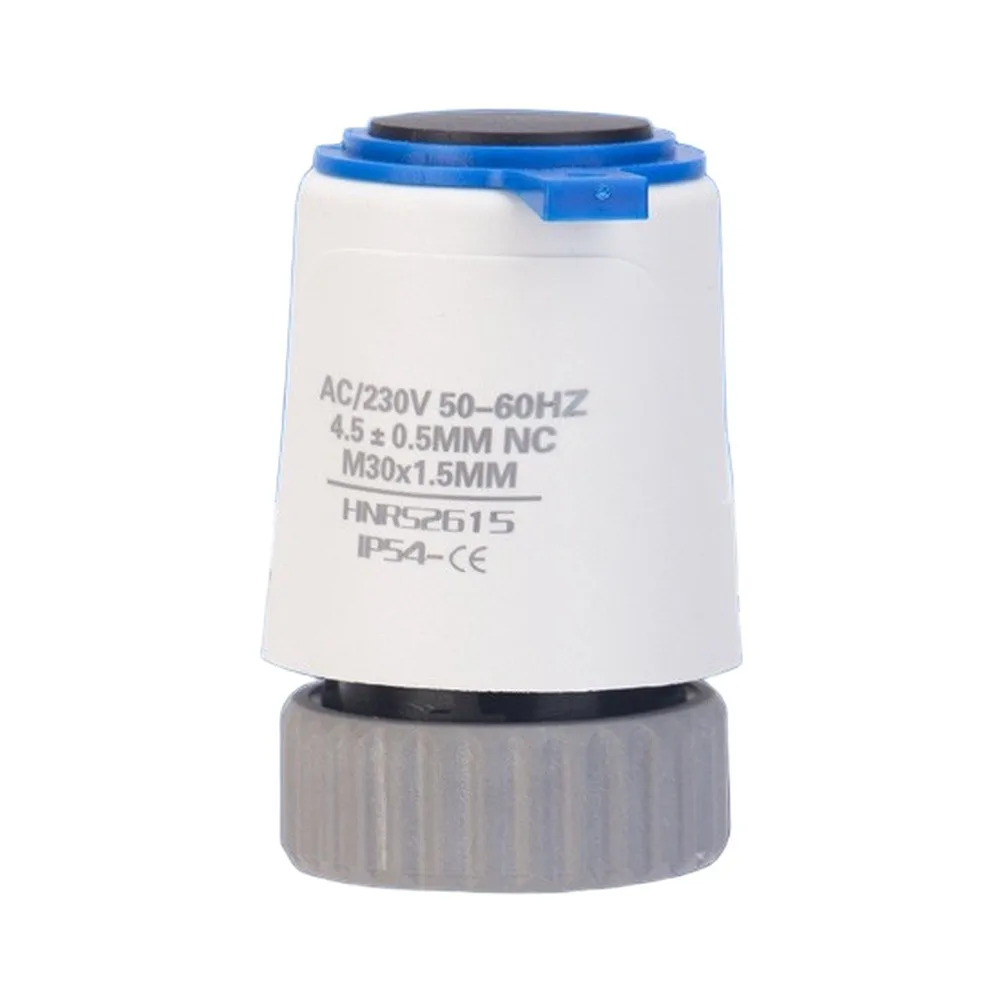 For Underfloor Heating Systems Radiator Thermal Actuator M30x1.5 Electric Actuator Multipurpose Heating Actuator