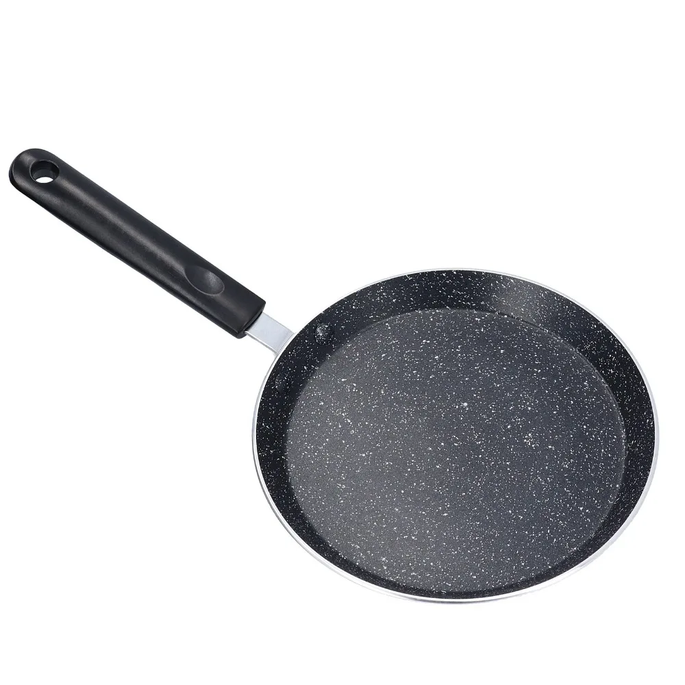 6 Inch Frying Pan Nonstick Maifanshi Crepe Pot Heat-Resistance Handle Flat Bottom Pancake Skillet Eggs/Pancakes/Sandwiches/Pizza