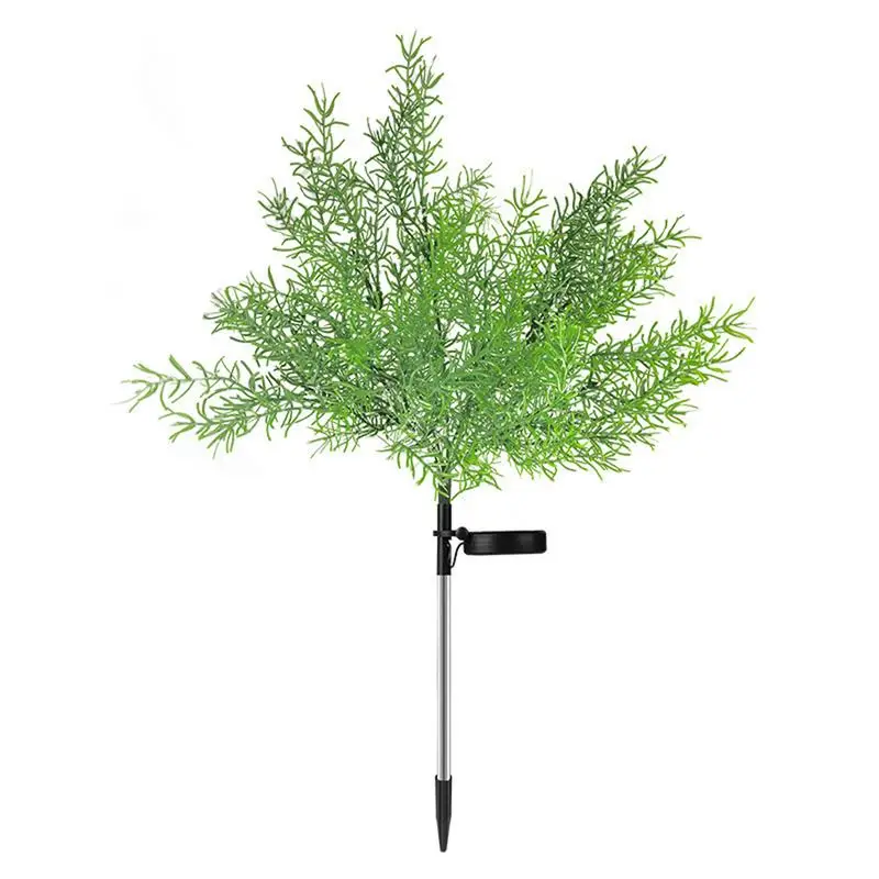 

Solar Garden Stake Light Outdoor Lamp Christmas Tree Lights Unique Garden Stake Lamp Multi-use LED Flickering Pine Lights