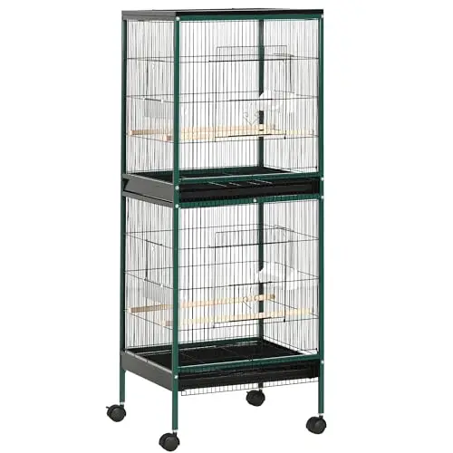Large Bird Cage 1.7 ft. Width for Wingspan 55