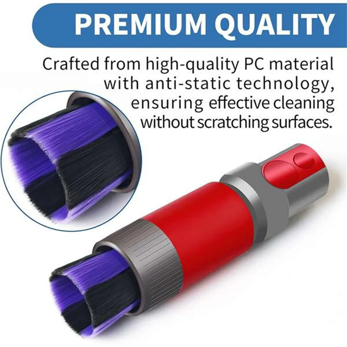 Parti di ricambio filtro per Dyson V7,V8 aspirapolvere senza fili per animali e Absolute strumento per fessure flessibili spazzola per la polvere di tracce