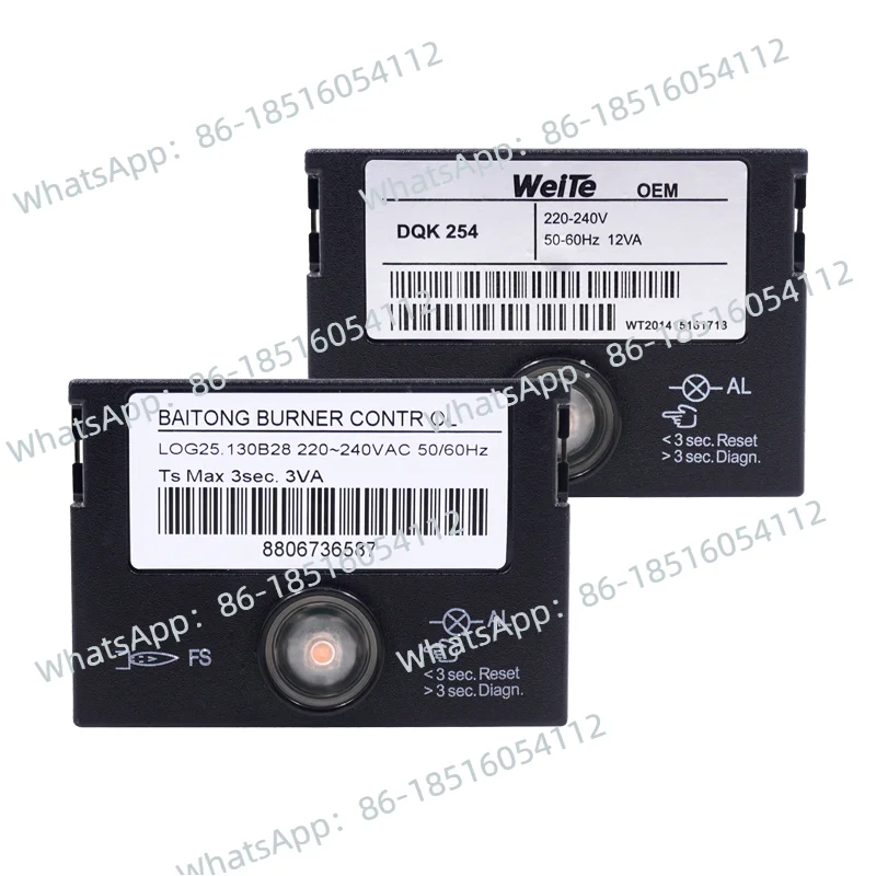 

Принадлежности для горелок Газовая горелка DQK254 Контроллер Настройка печати и окрашивания и гладильная горелка LOG25.130B27