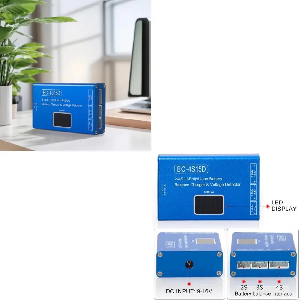 462E BC-4S15D Battery With Innovative Balance Architecture And Algorithm