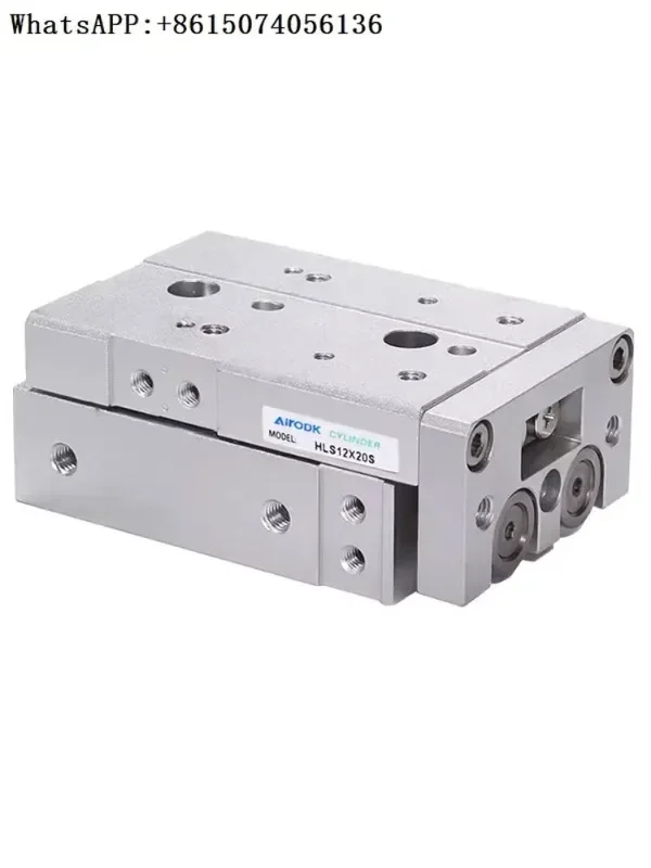 

HLS pneumatic precision sliding table with rail cylinder 6-8-12-16-20-25x10/20/30/40/As/BS