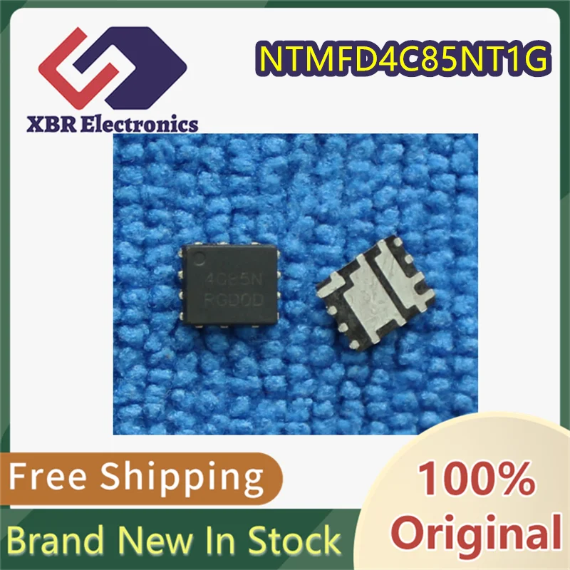 (10/50 piece) NTMFD4C85NT1G 4C85N Dual 2N-Channel 30V DFN-8 5x6 Field Effect MOSFET Brand New Genuine Original