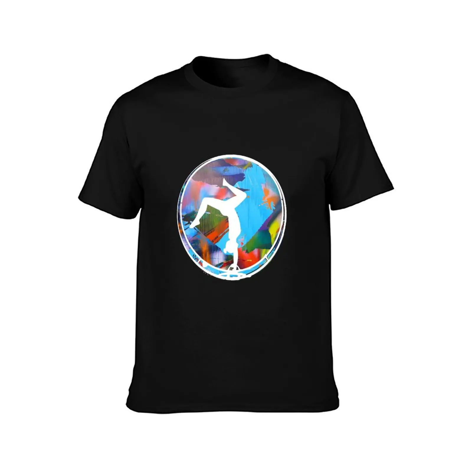 wheel, sport, wheel, gymnast, graffiti T-Shirt t shirt man luxury T-Shirt