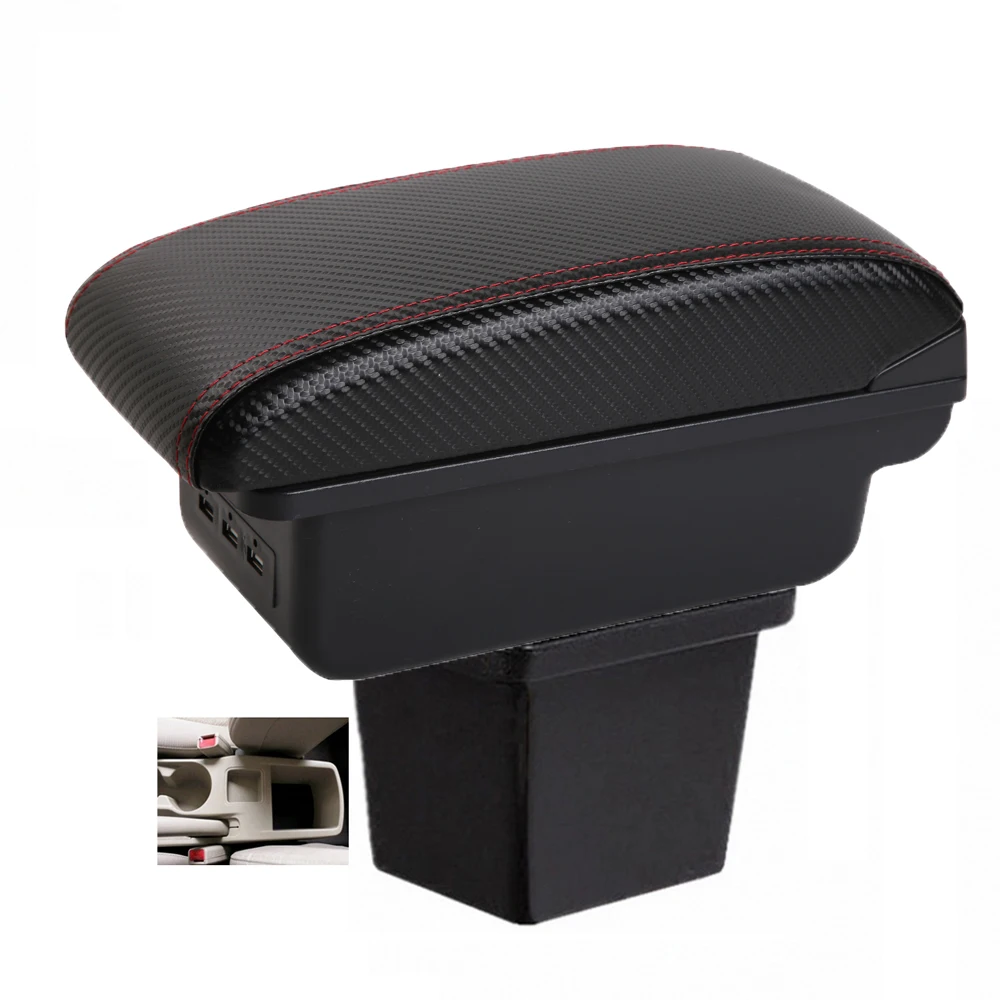 Armrest Box Central Console Storage Box with Driver Side Elbow Support for Hyundai Elantra Touring i30 i30cw
