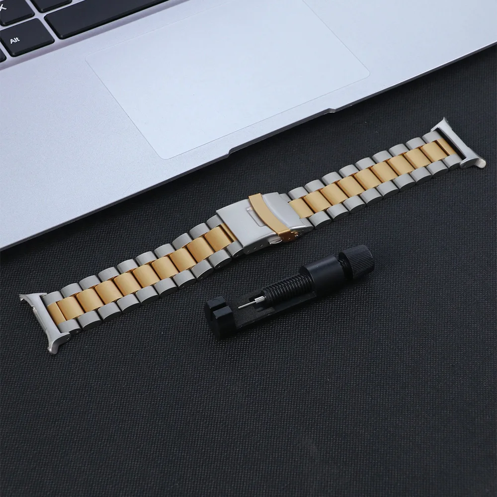 Metallarmband für Samsung Galaxy Watch Ultra2 2026 2025 Luxus Herrenarmband Edelstahlarmband für Samsung Galaxy Ultra 47mm. – Detail 9