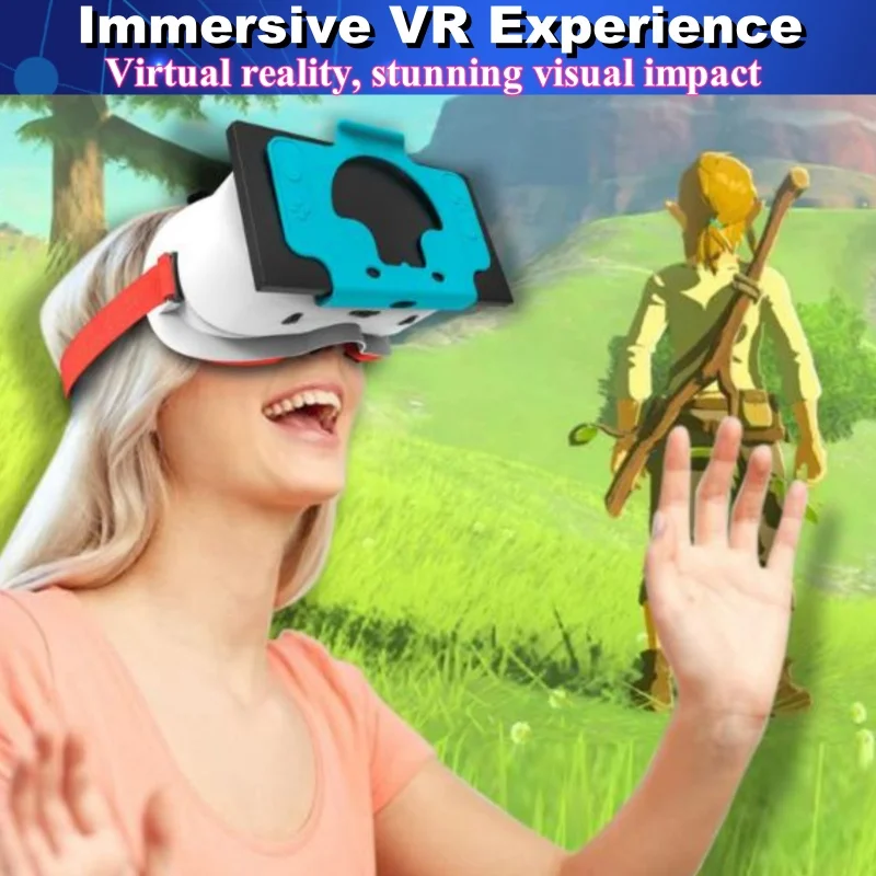 سماعة VR لنينتندو سويتش العادية/OLED نموذج نينتندو سويتش ثلاثية الأبعاد الواقع الافتراضي نظارات الواقع الافتراضي VR لابو نظارات سماعة