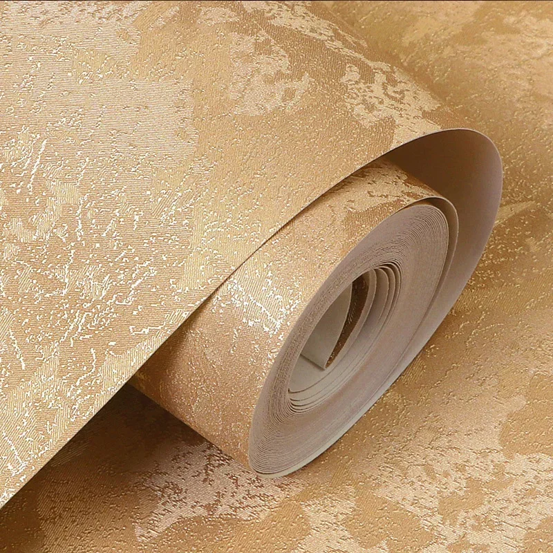 

Роскошные обои с золотой и серебряной фольгой, однотонные, для KTV, отелей, гостиных, спален, потолочные обои, декор для стен и потолков