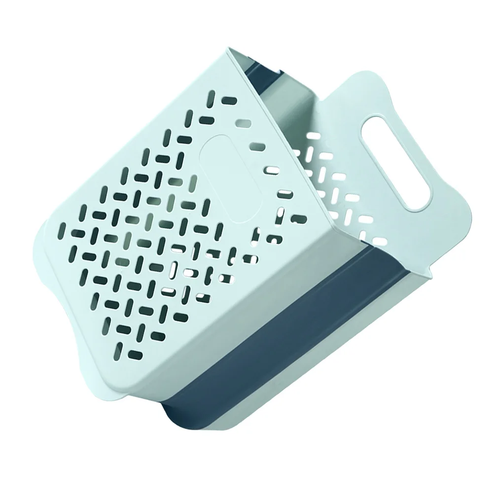 

Foldable Laundry Basket Wall Hanging Clothes Storage Basket with Heightened Bottom for Bedroom Bathroom Beach Gear and Blanket