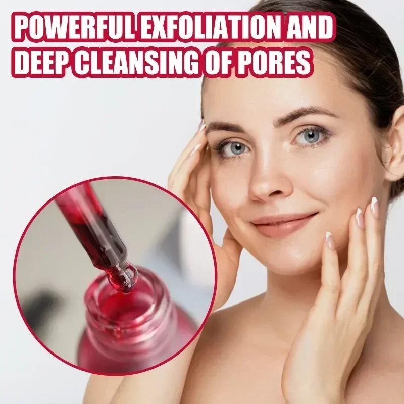 

30ml Pore Shrinking Serum Salicylic Fruit Acid Essence Smooth Pores Anti Aging Bghten Whitening Moisturizing Skin Care Product