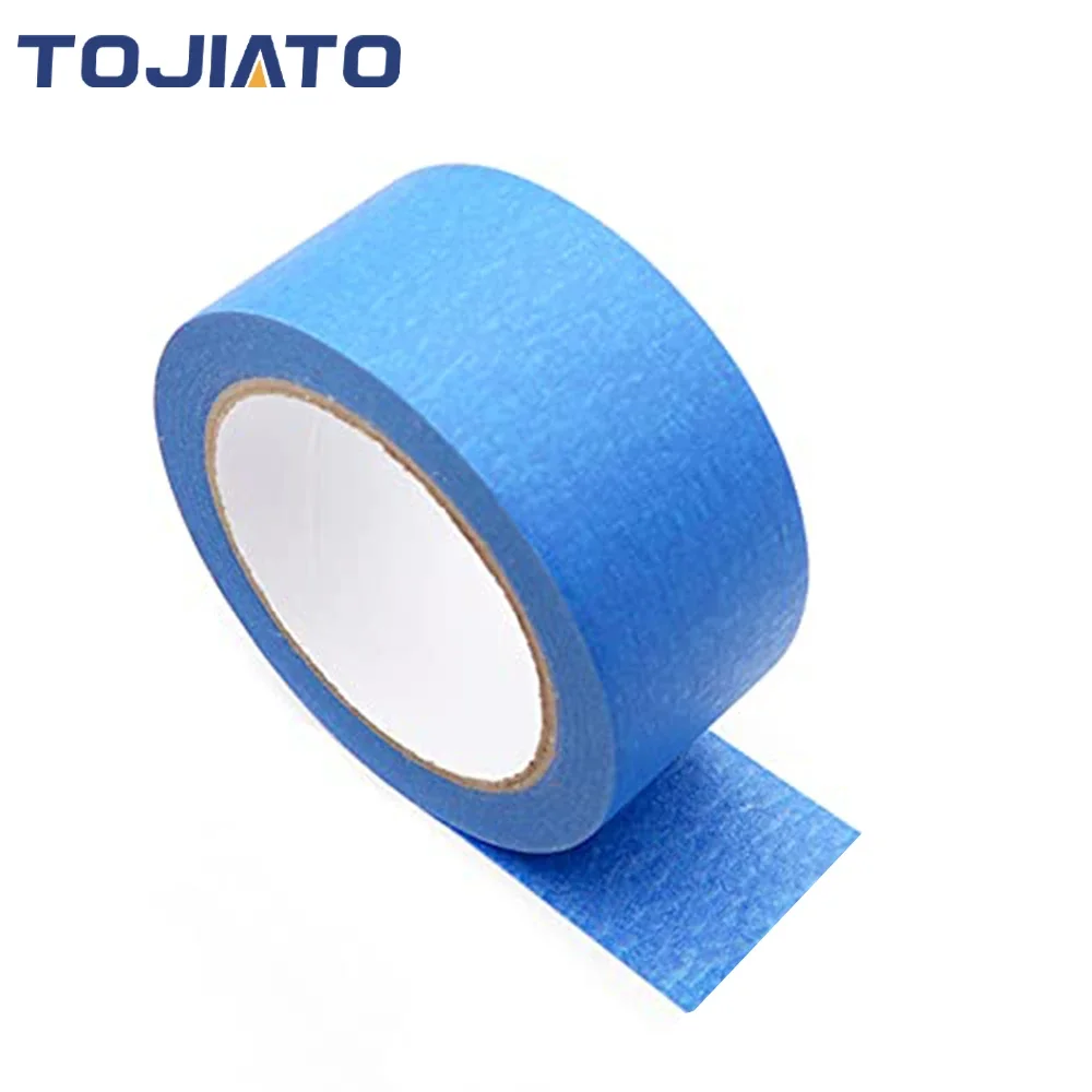 1pc 3D printer accessories texture paper tape blue high temperature resistant adhesive paper heating bed board special 48mm*30m