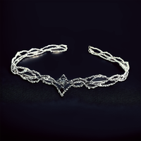 Adjustable Vintage Thorn Tiara Crowns For Women/men Diadem Headpiece Pageant Prom Royal Hair Ornaments Hair Jewelry Accessories