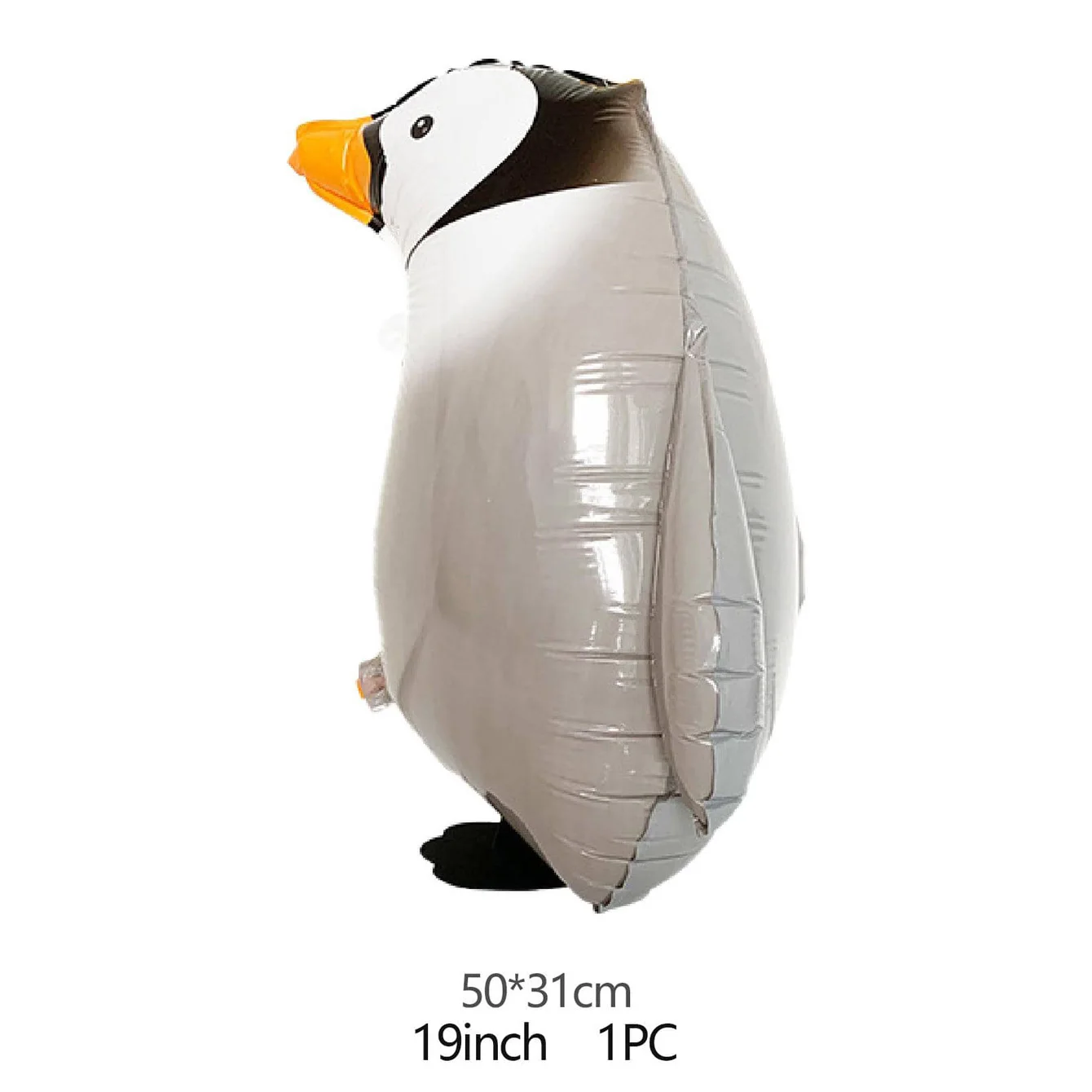 1PC Walking Penguin Aluminum Film Balloon Helium Balloon Children\'s Toy Walking Animal Pet Walking Balloon